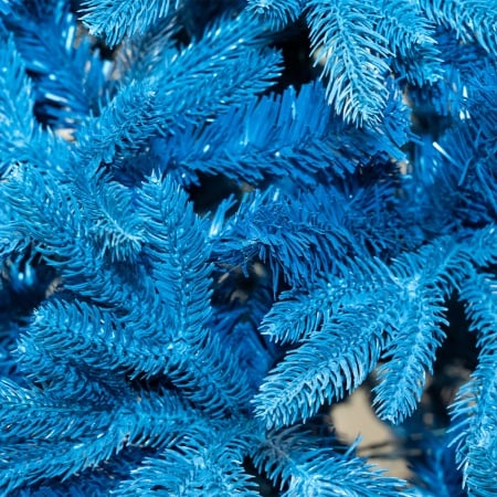 Brad Artificial De Lux de Craciun, Albastru, B3