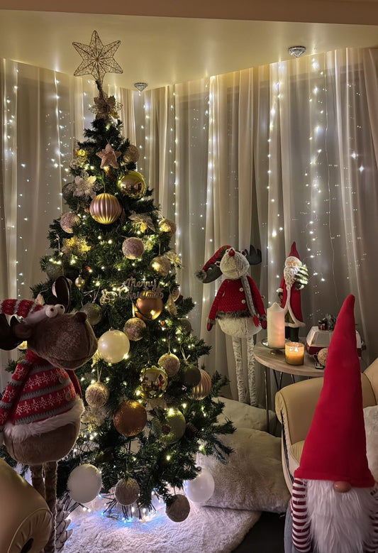 Instalatie LED tip perdea interior / exterior  1+1 GRATIS