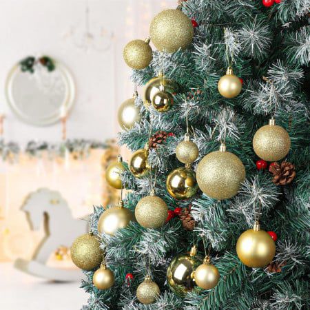 Set 30 globuri aurii