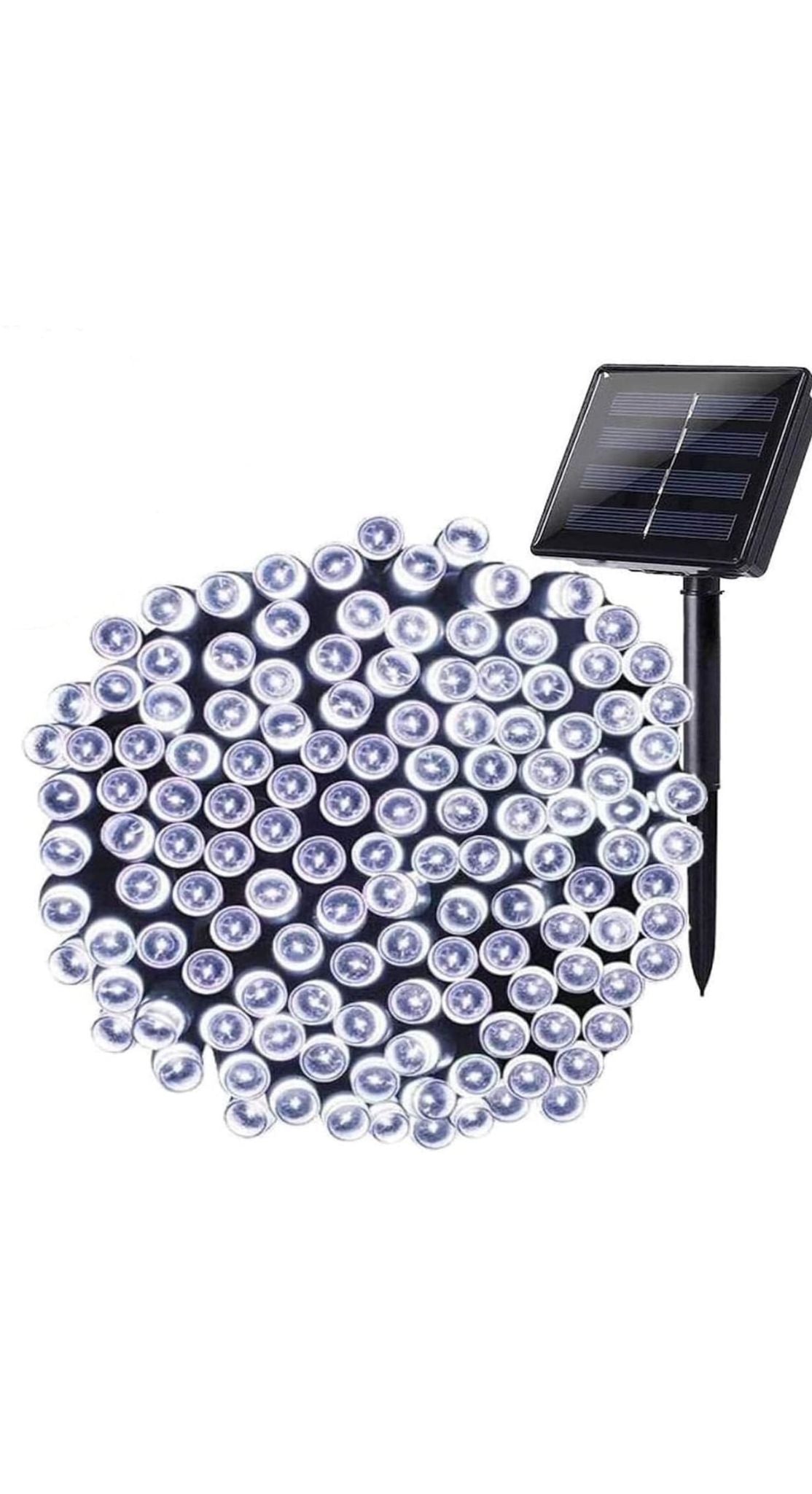 1 + 1 GRATIS DOAR AZI Instalatie LED cu incarcare solara decorativa