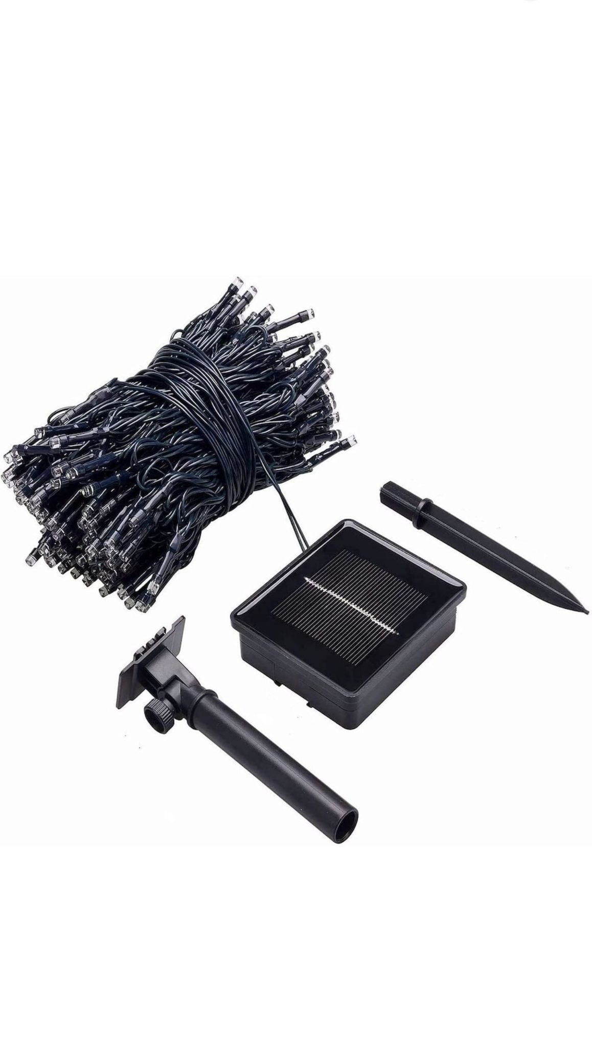 1 + 1 GRATIS DOAR AZI Instalatie LED cu incarcare solara decorativa