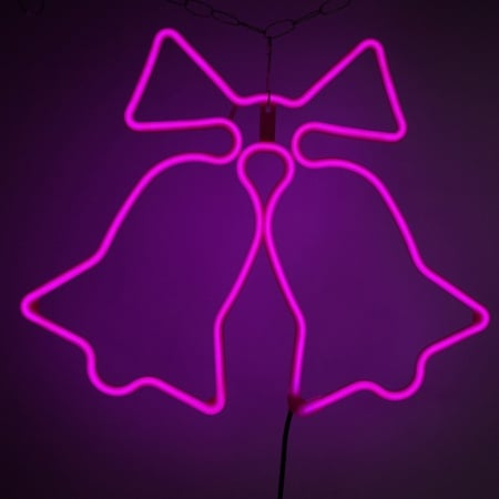 Banda led in forma de Clopotei cu Fundita, 50cm