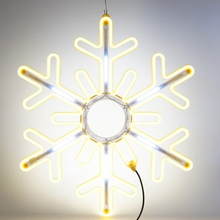 Banda led in forma de Fulg de Zapada