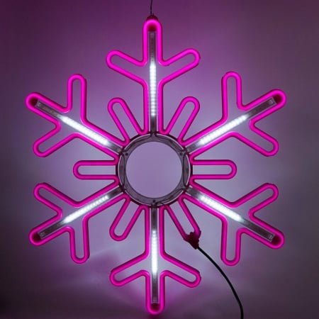 Banda led in forma de Fulg de Zapada