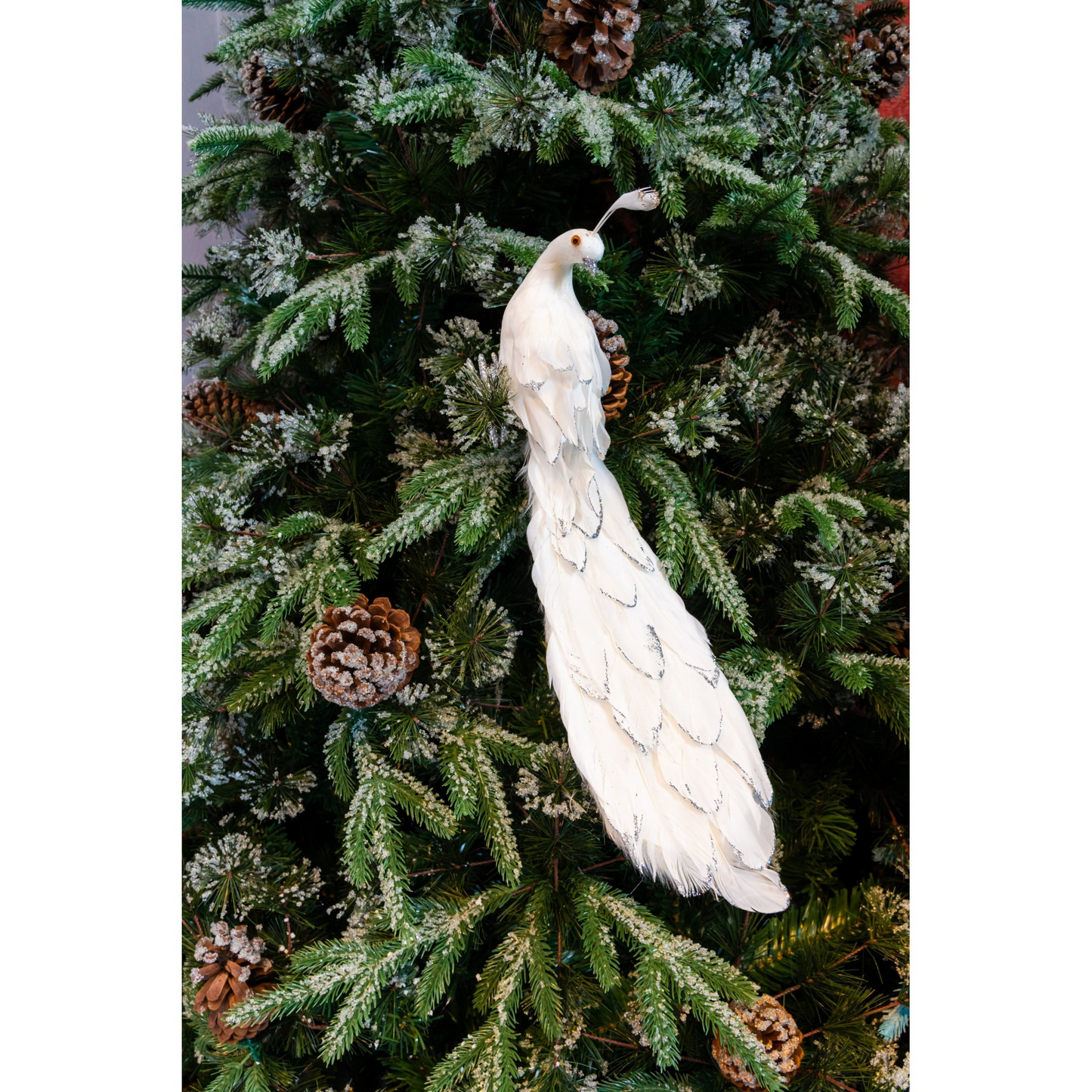 Paun decorativ pentru brad